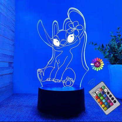 Lámpara 3D StitchGlow